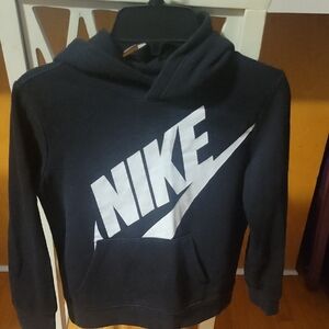 Nike Black Pullover with White Swoosh